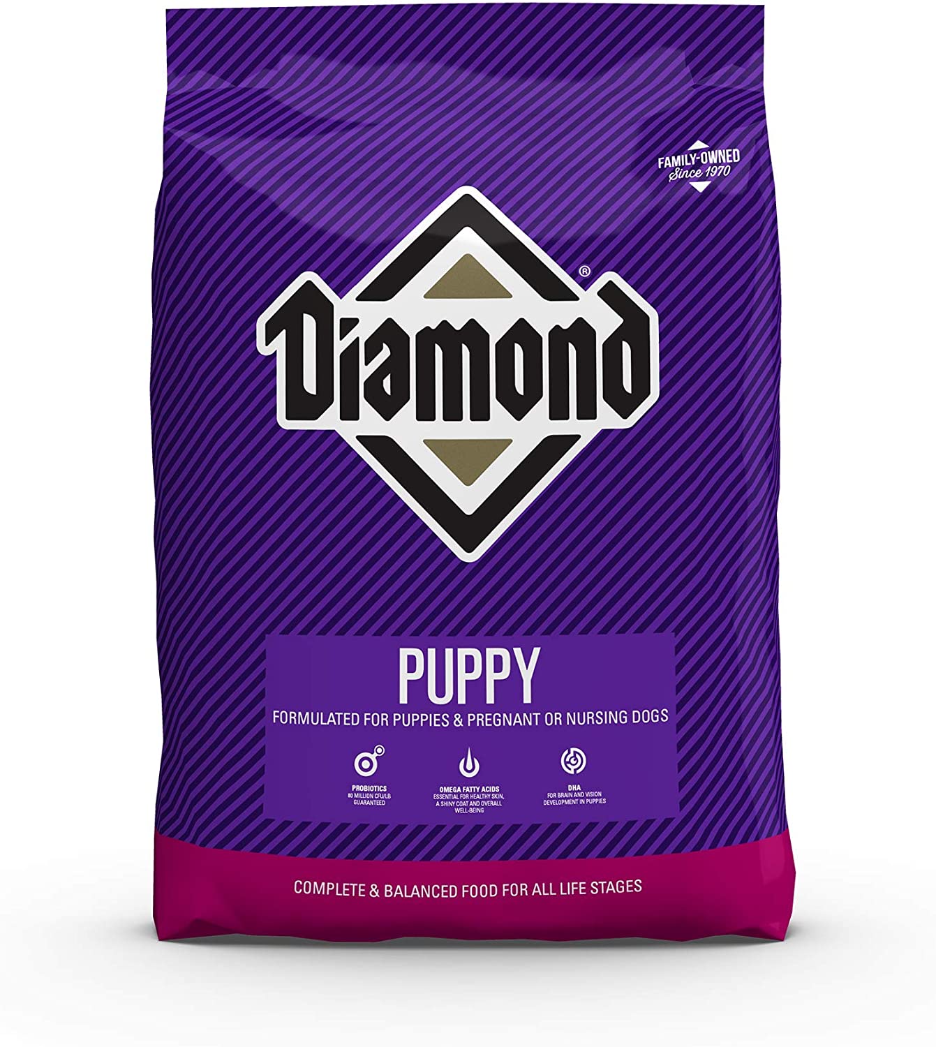 Diamond Premium Puppy Complete and Balanced Dry Dog Food Formula Protein, and Probiotics