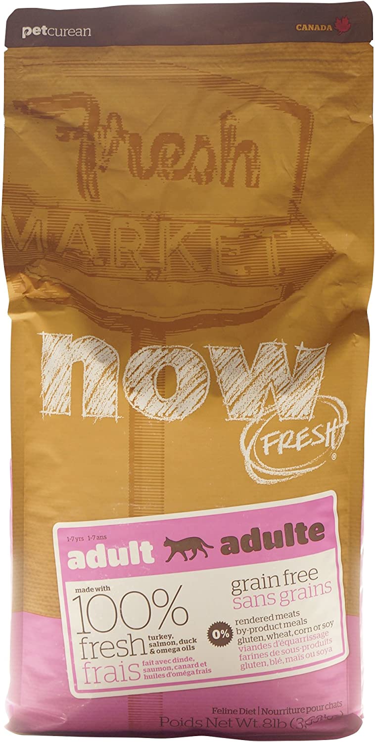Now! 152319 Fresh Grain Free Food For Adult Cats, 8-Pound Bag
