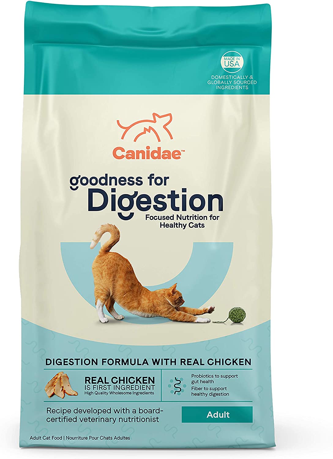 Canidae Goodness Premium Dry Cat Food, Focused Nutrition for Healthy Cats