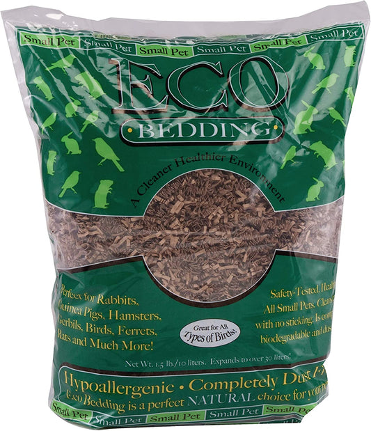 Fibercore Eco Pet Bedding, 1.5 lb, Brown
