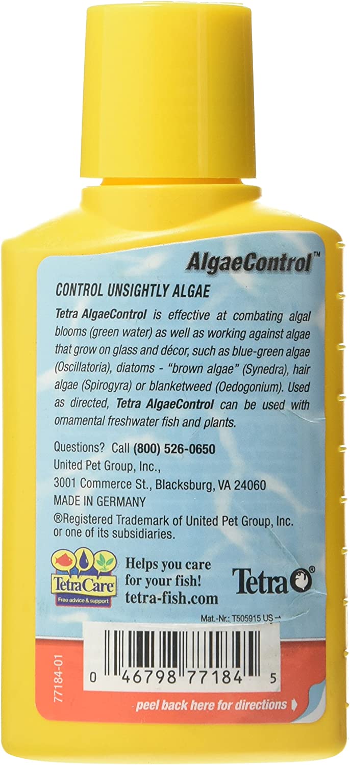 Tetra Algae Control 3.38 Ounces, Broad Spectrum aquarium Algae Control (77184)