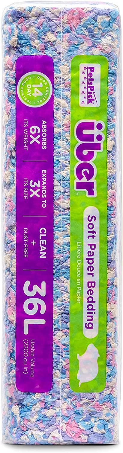 PETSPICK Uber Soft Paper Pet Bedding for Small Animals