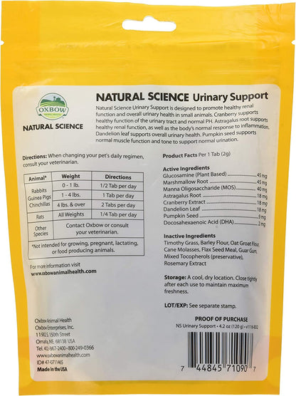 Oxbow Natural Science Urinary Support 4.2 oz