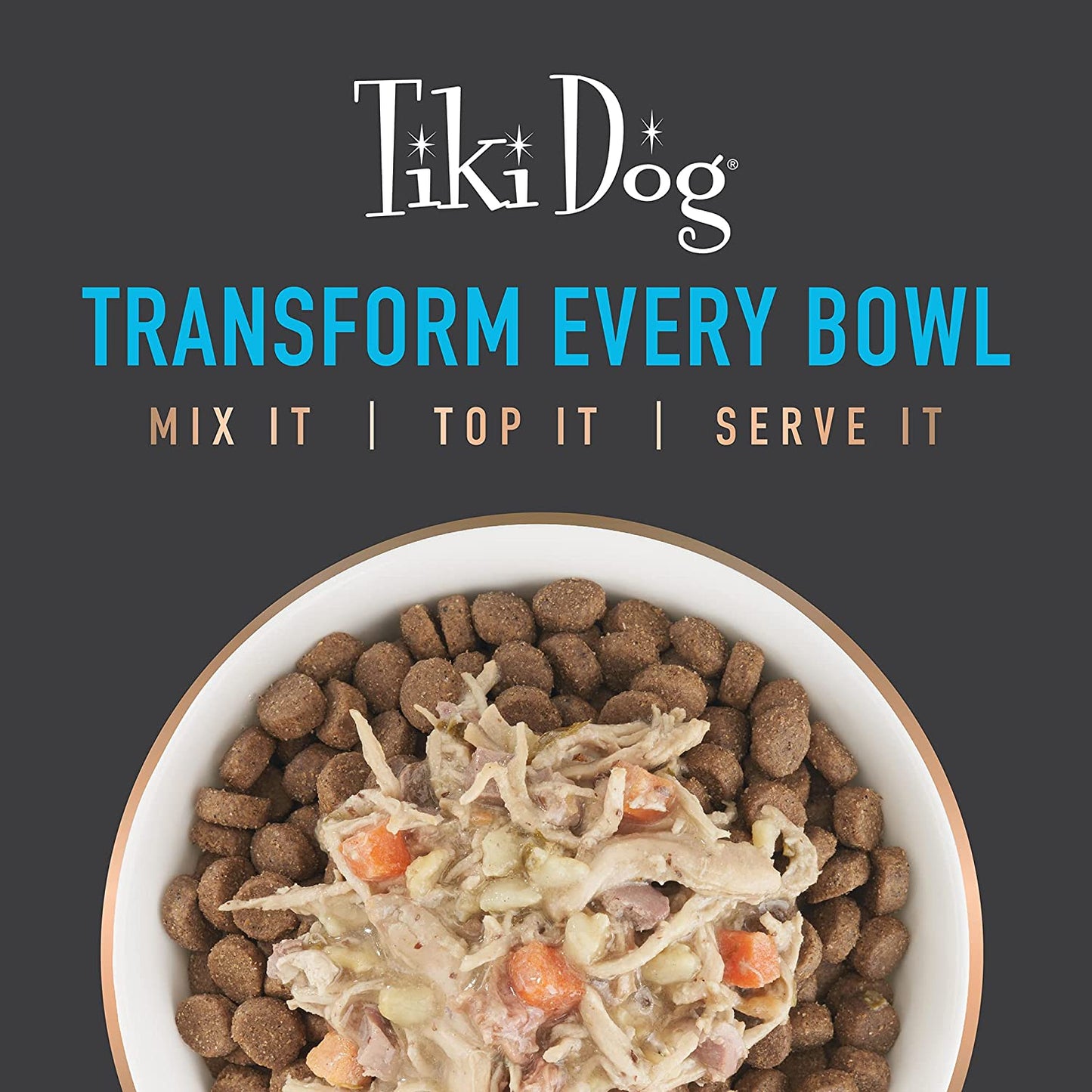 Tiki Dog Taste of The World Wet Food Restaurant Inspired Meal, Spanish Paella with Chicken & Shrimp 4 Cups, 3 oz.