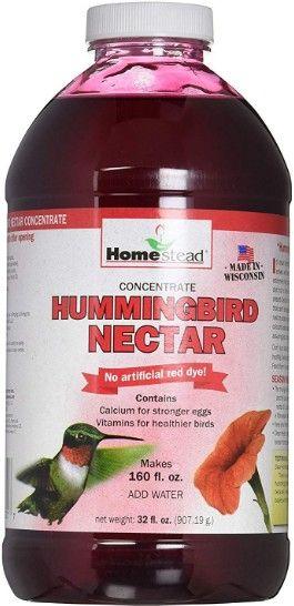 Homestead Natural Liquid Hummingbird Nectar Concentrate