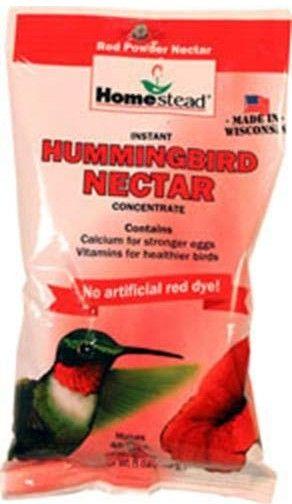 Homestead Hummingbird Natural Red Powder Nectar Concentrate