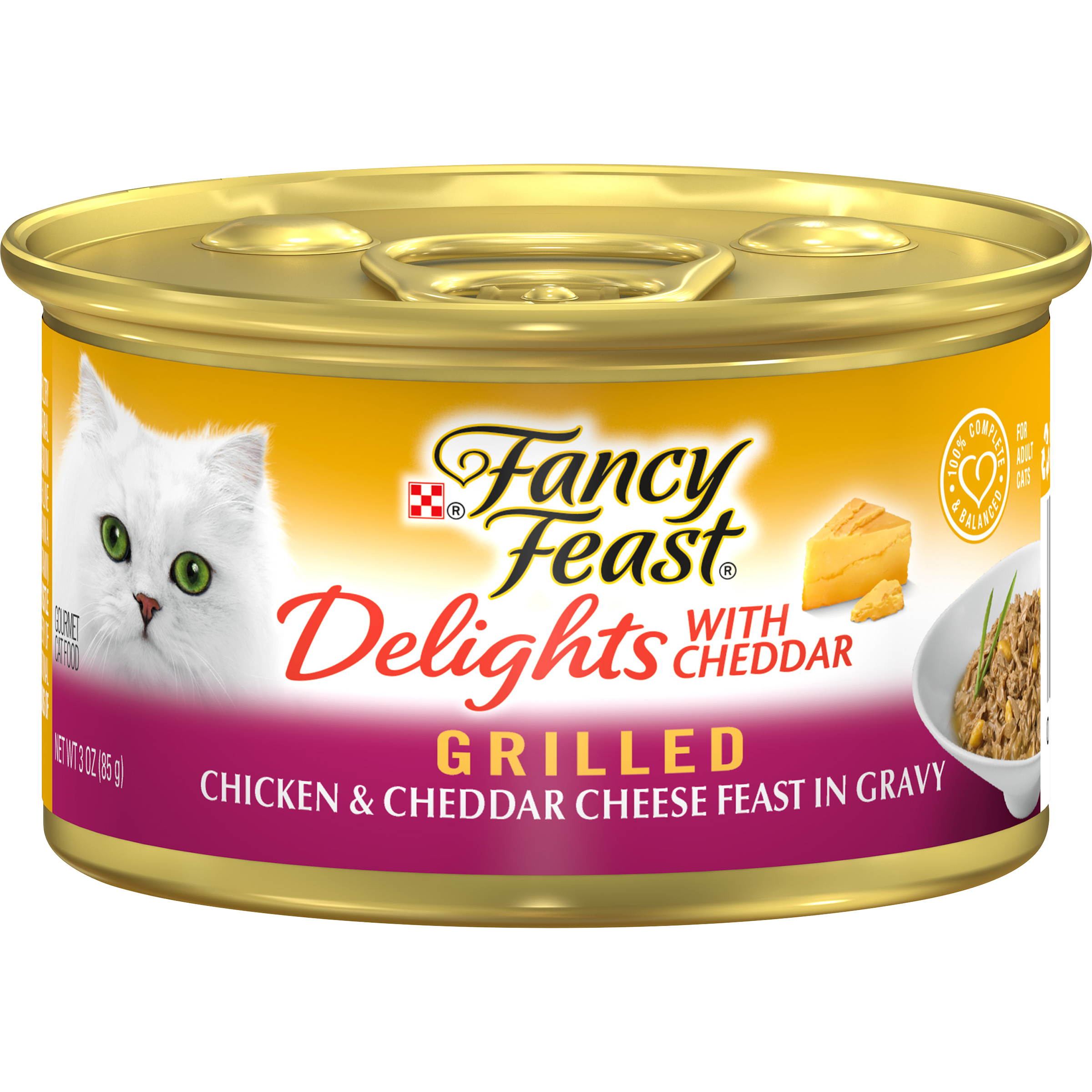 Delights with Cheddar Grilled Chicken & Cheddar Cheese Feast in Gravy (12)