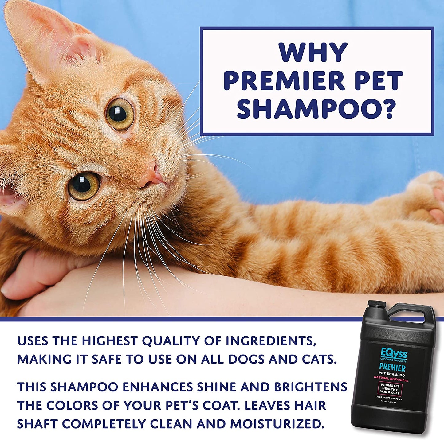 EQyss Premier Pet Shampoo 128 oz