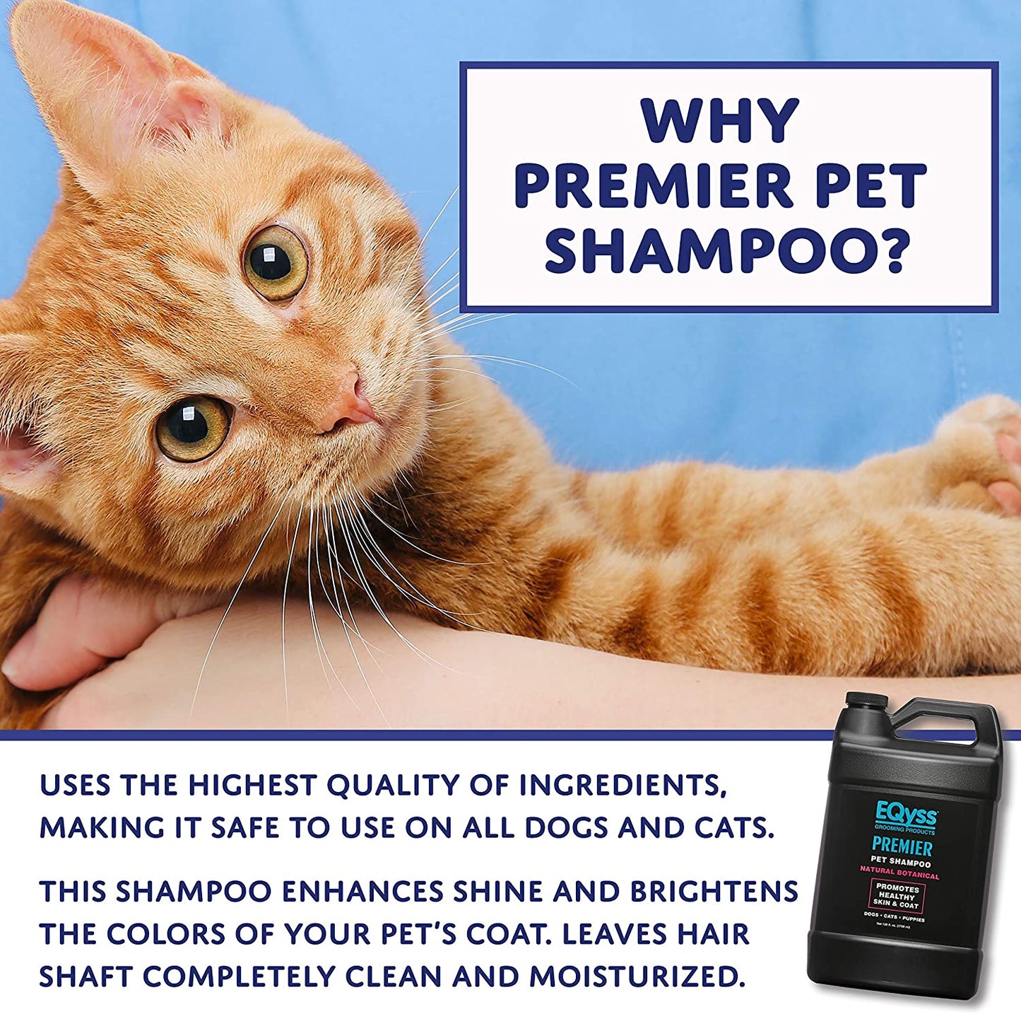 EQyss Premier Pet Shampoo 128 oz