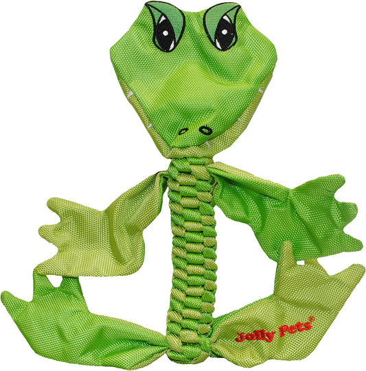 Jolly Pets Flathead Tug/Squeak Animal Shaped Dog Toys