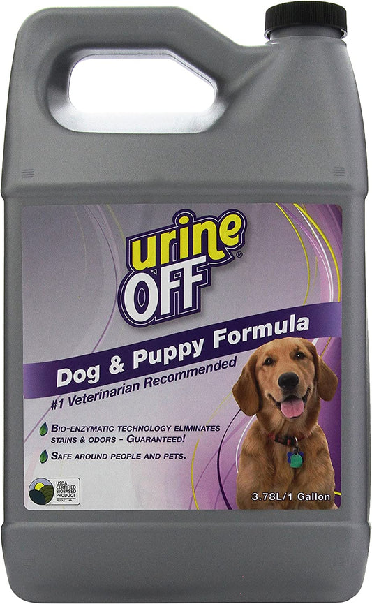 Urine Off Odor and Stain Remover Dog Formula, 1 Gallon