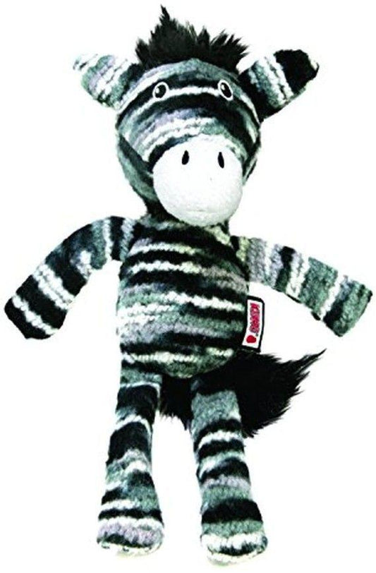 KONG Yarnimals Dog Toy - Zebra