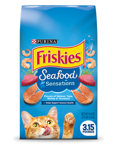 Friskies Seafood Sensations, 50.4 Ounce Bag