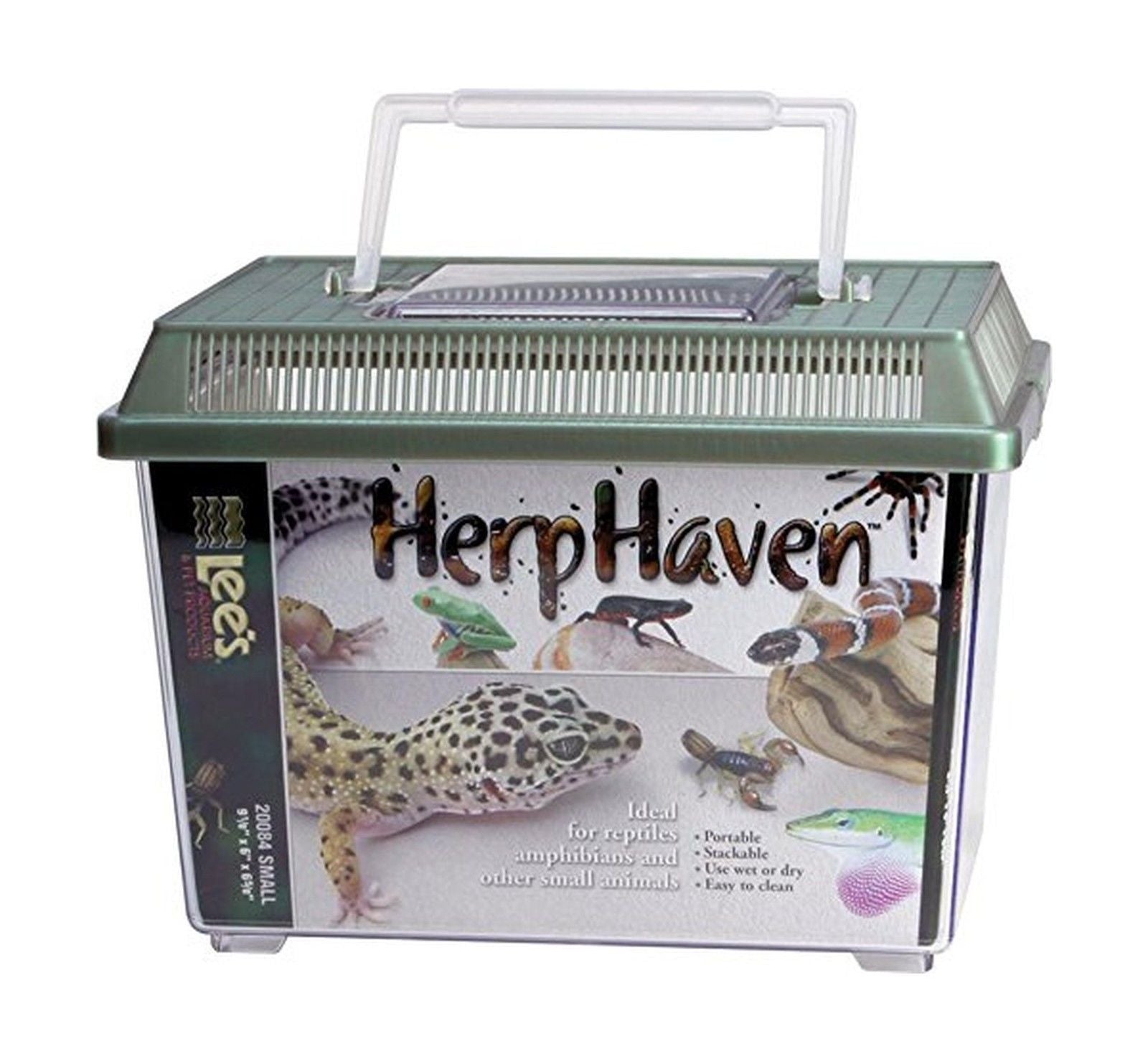 Lees Aquarium Herphaven Rectangle Reptile Carrier